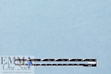 bamboo double knitted terry - soft blue 1.875 yd