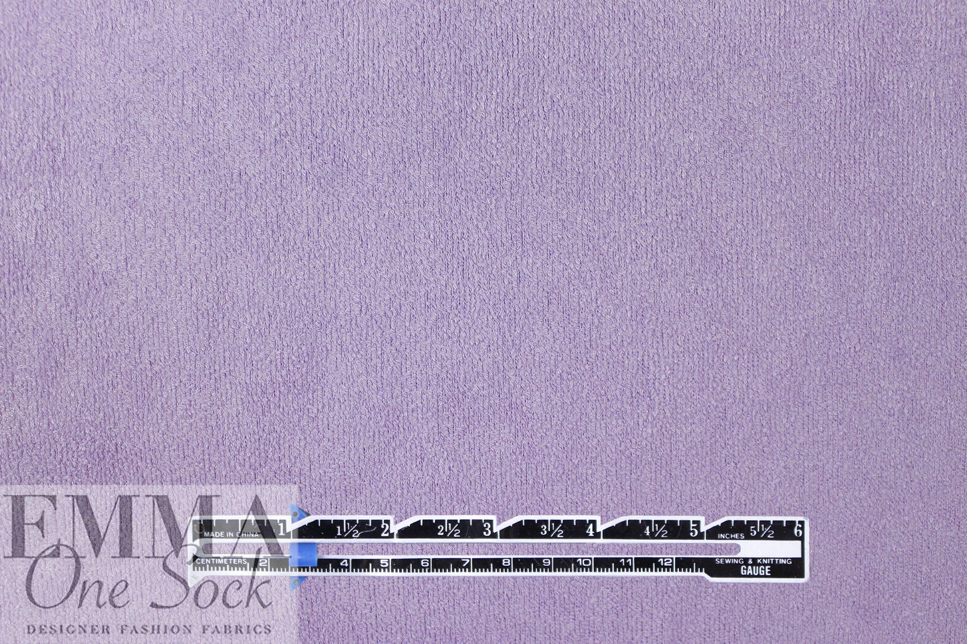 bamboo double knitted terry - lilac 3 yd