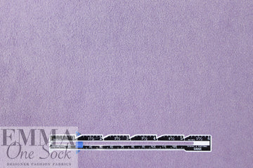 bamboo double knitted terry - lilac 1.25 yds