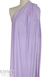 bamboo double knitted terry - lilac 3 yd