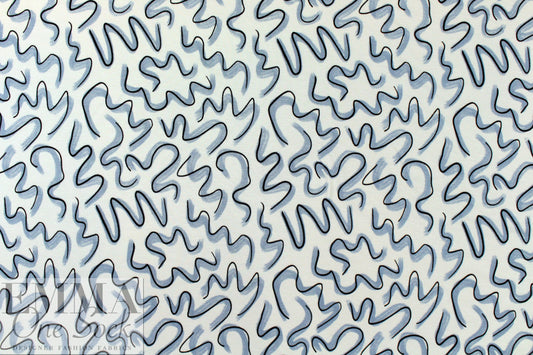 stonewash graffiti bamboo/cotton Oeko-Tex French terry knit