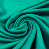 recycled cotton French terry knit, Oeko-Tex cert. - teal 1.5 yds