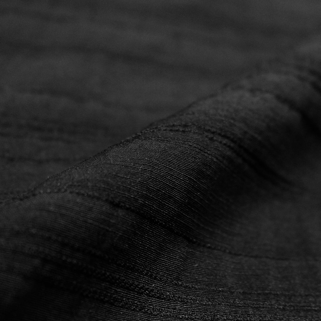 Italian fine textured cotton woven - black 2 yd
