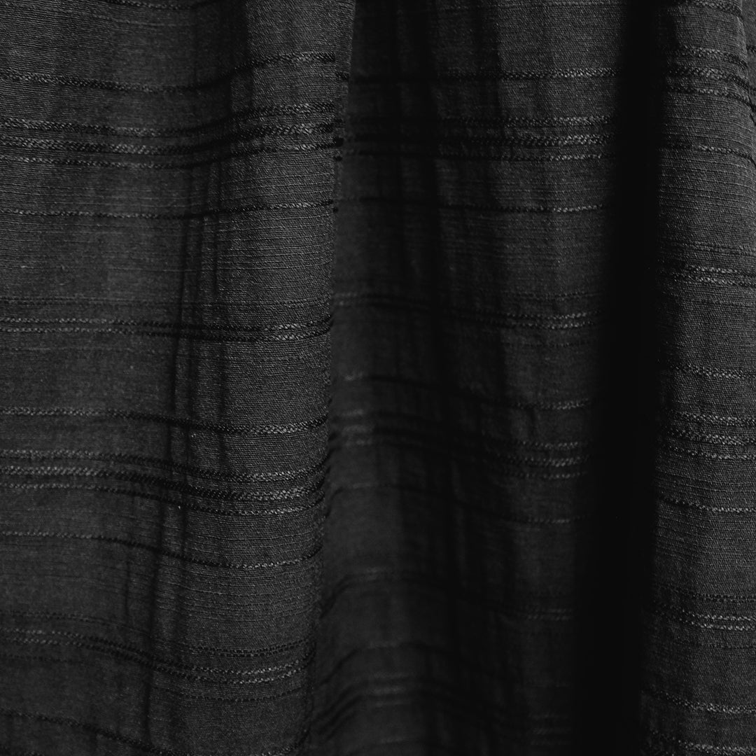 Italian fine textured cotton woven - black 2 yd
