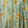 Italian 'cosmos flowers' on textured cotton woven 1 yard