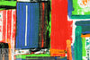Italian bold brush abstract cotton basketweave