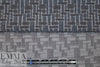 NY designer pewter basketweave texture jacquard knit