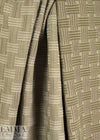 NY designer taupe basketweave texture jacquard knit