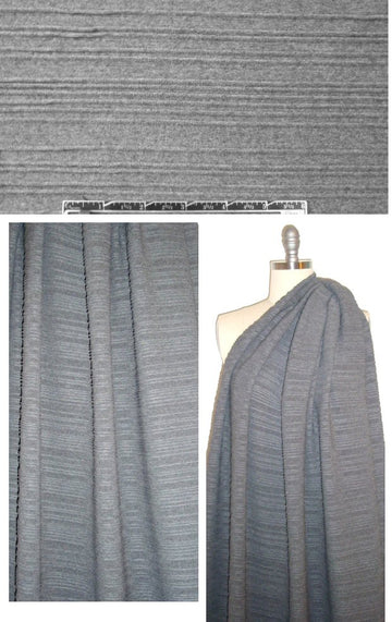 Pr@da Sport ottoman rib 4-way stretch - gray