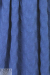 famous designer textured blue novelty knit