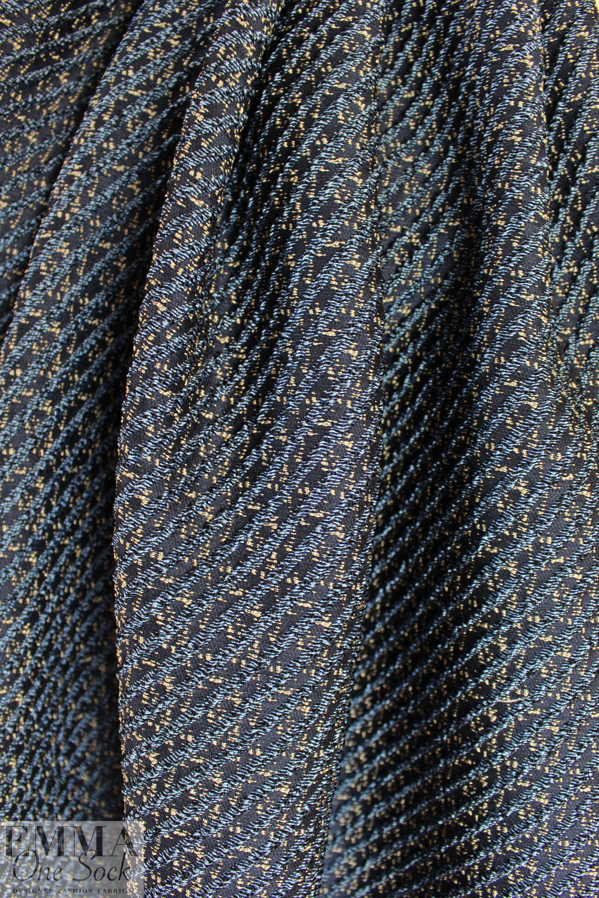 NY designer diagonal rib tweedy brocade 1.75 yds