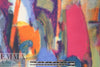 abstract art scuba pique' knit 1.5 yd