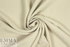 NY designer textured drapey stretch woven - angora