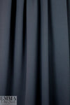 NY designer textured drapey stretch woven - midnight
