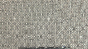 NY designer viscose drapey jacquard woven - gray 1.75 yd