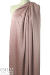 NY designer 'hammered' str. viscose woven - mauve