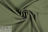 Italian textured wool stretch twill - loden 2 yd