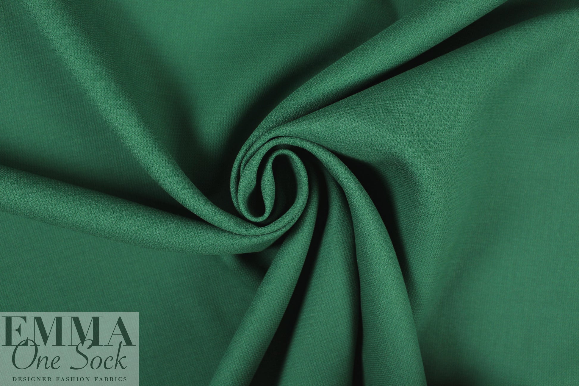 Italian textured wool doublecloth - pine 2 yd