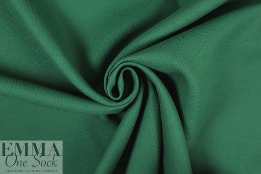 Italian textured wool doublecloth - pine 2 yd
