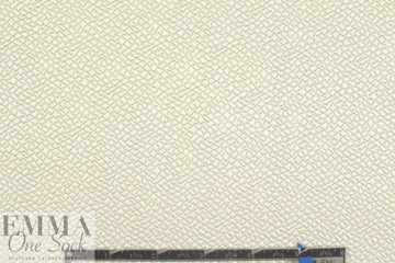 The0ry hammered- texture silk/wool suiting - ivory 1.125 yd