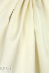 The0ry hammered- texture silk/wool suiting - ivory 2 yd