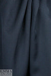 The0ry hammered- texture silk/wool suiting - navy 1.375 yds