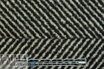 Italian magnified herringbone wool/moh/alp coating