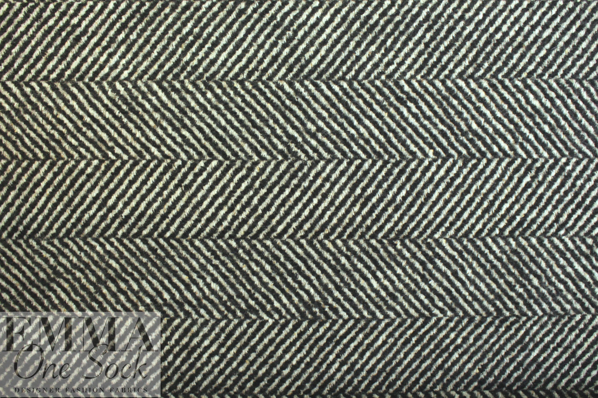 Italian magnified herringbone wool/moh/alp coating