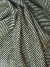 Italian magnified herringbone wool/moh/alp coating