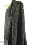 Italian magnified herringbone wool/moh/alp coating