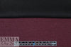 Italian two-sided wool doubleknit - merlot/black 1.625 yds