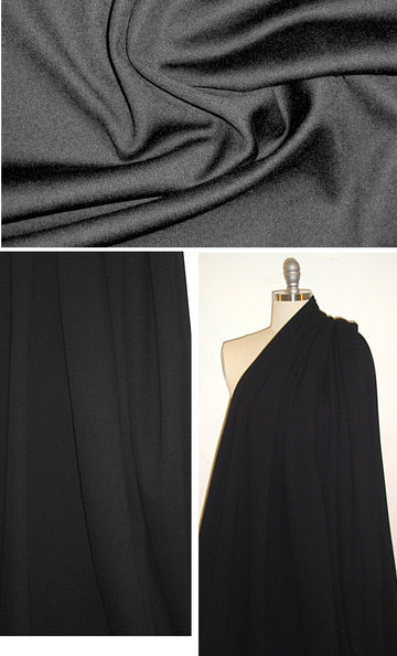 Ei1een Fisher thick tencel ponte - black