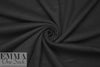 thick and soft Oeko-tex certified doubleknit - black .75 yds
