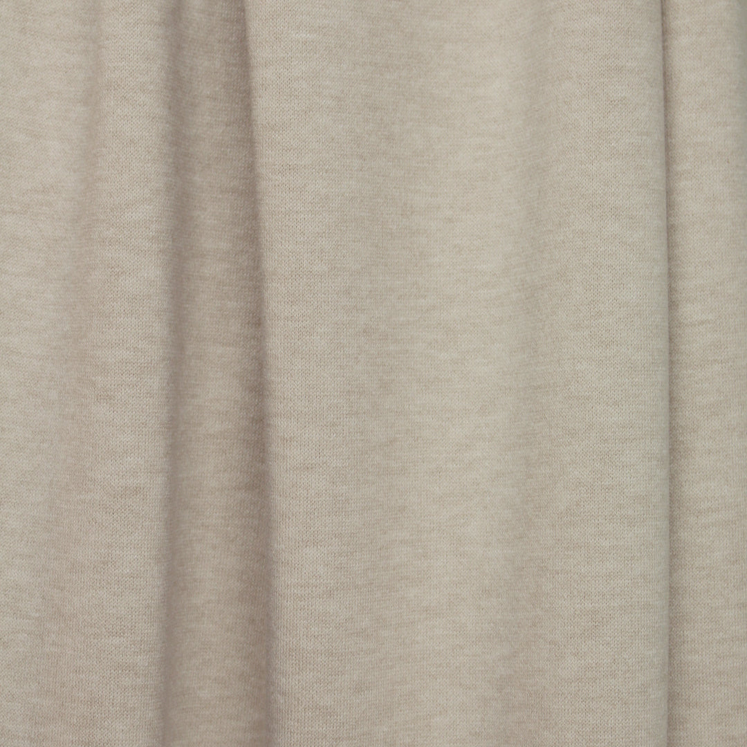 thick and soft Oeko-tex certified doubleknit - oatmeal 1.5 yd