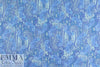 T0ri Richard paisley blues screen printed cotton lawn