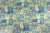 T0ri Richard batiky patches screen printed cotton lawn 1.125 yds