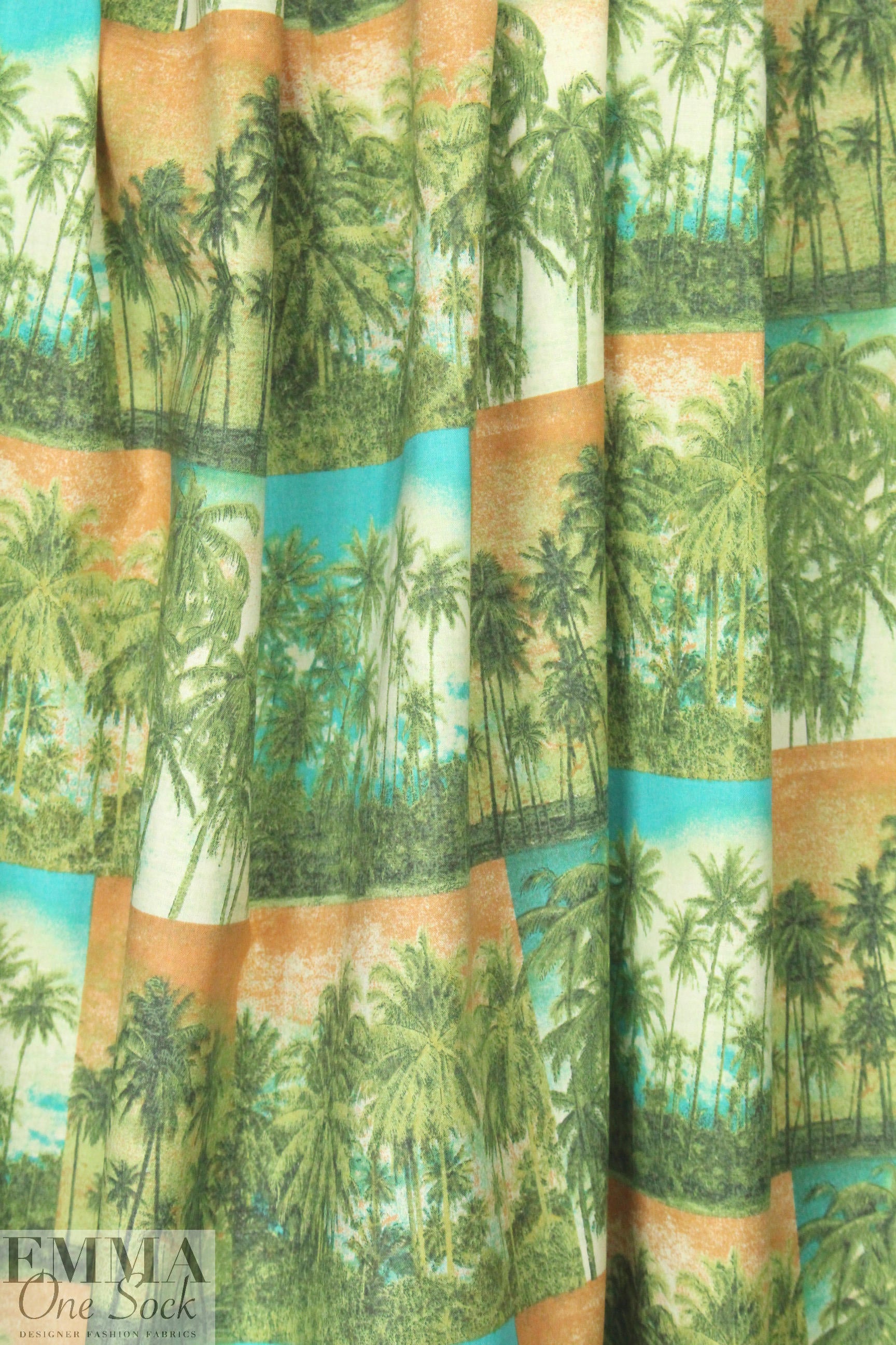 T0ri Richard sea breezes screen printed cotton lawn