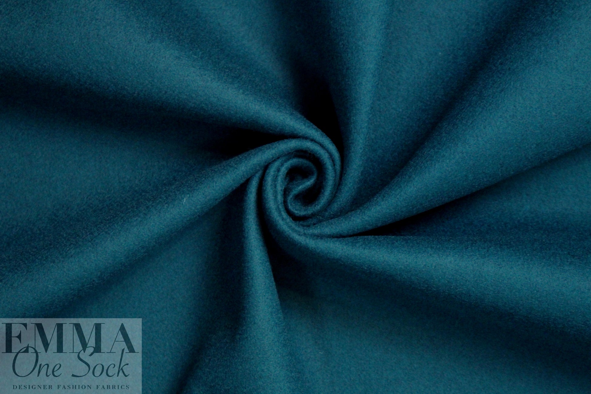 famous designer virgin wool coating - mallard
