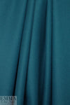 famous designer virgin wool coating - mallard