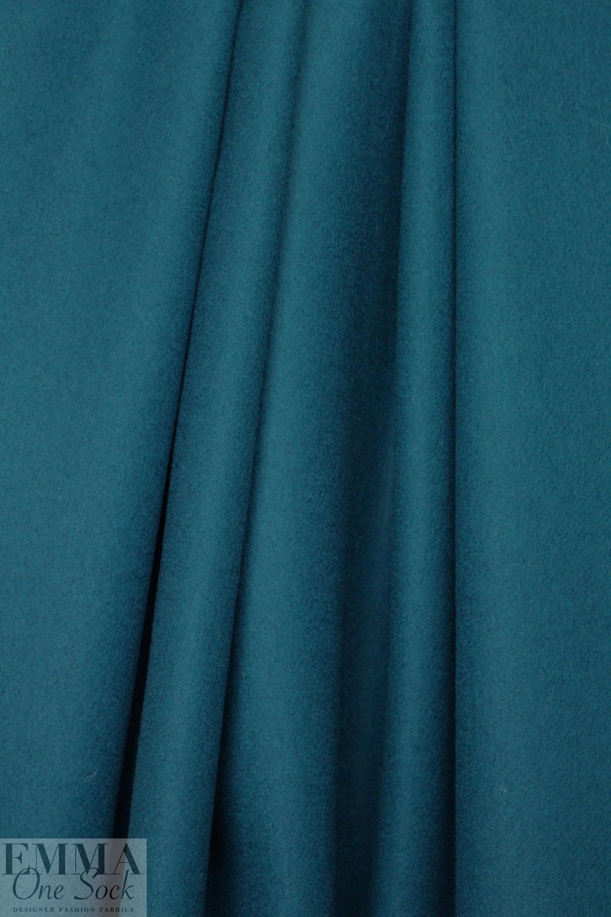 famous designer virgin wool coating - mallard