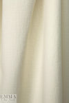 famous designer wool/cashmere doublecloth - ivory