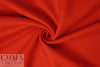 famous designer virgin wool coating - fiesta red 2.125 yd