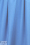 famous designer virgin wool coating - riviera blue