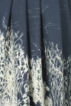 Italian viscose stretch forest scene panel woven