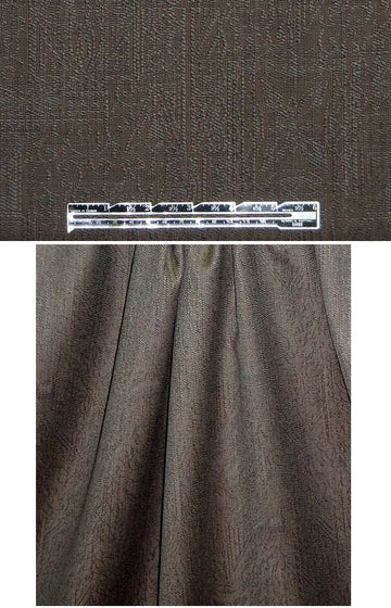 Dana Buchman tropical jacquard wool -brown 3 yds