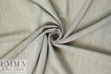 Italian tropical weight stretch wool woven - crosshatch 2.25 yd