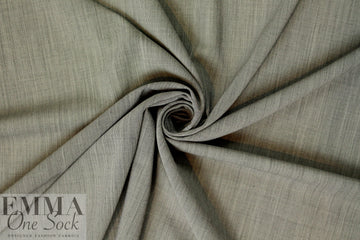 Italian tropical weight stretch wool woven - crosshatch 1.125 yds