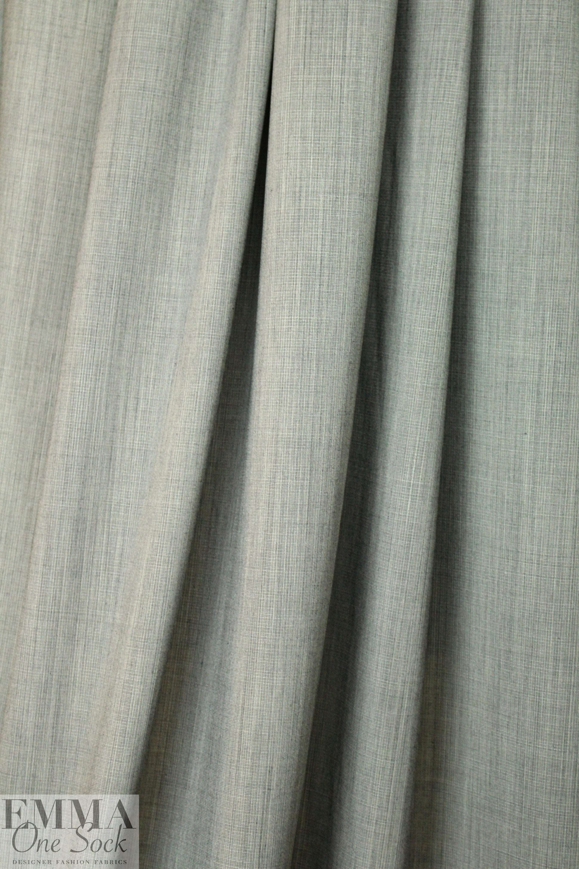 Italian tropical weight stretch wool woven - crosshatch