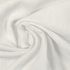 European medium weight tumbled linen - white