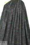 Italian 'flag grid' tweed wool blend woven 2 yds